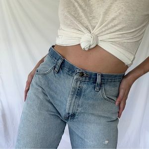Vintage high waisted jeans by Rustler